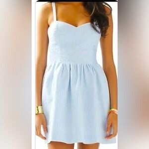 Lilly Pulitzer Light Blue Mini Dress